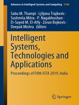 cover image of Intelligent Systems, Technologies and Applications
